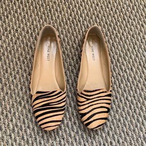 Nine West Animal Print Flats-8